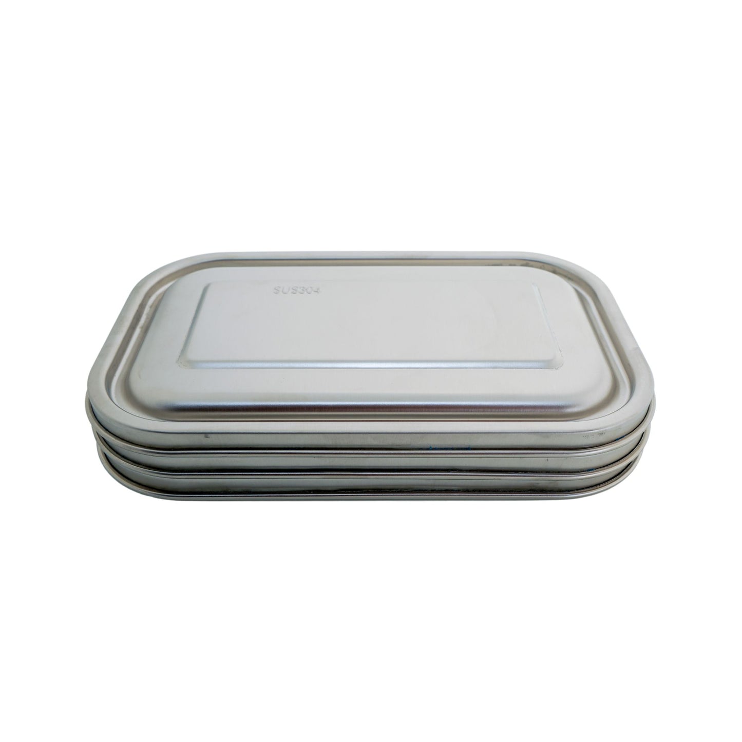 NEW Stainless Steel Double Layer Kids Lunchbox