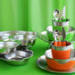 Kids Stainless Steel Mealtime Essentials Set + 1 Section Plate (Save 10%) (PRE-ORDER item)