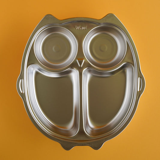 Stainless Steel Owl Section Plate