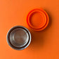 2pc Stainless Steel Round Lunchbox Containers