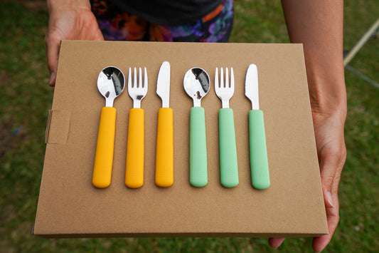 3 piece Kids Stainless Steel Cutlery Set