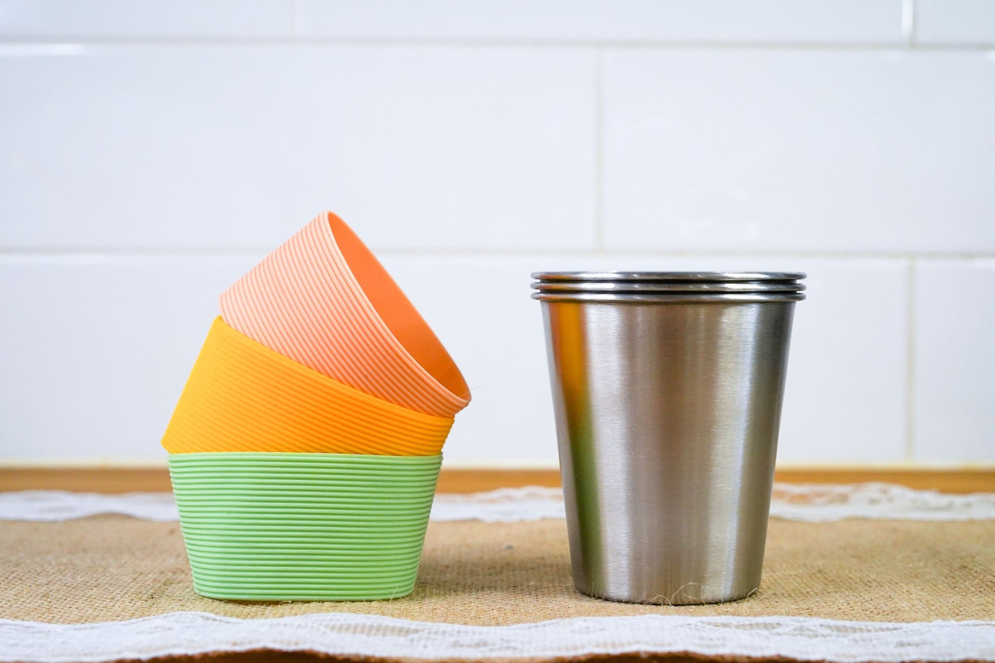 Non-Plastic Children's Stainless Steel Cup