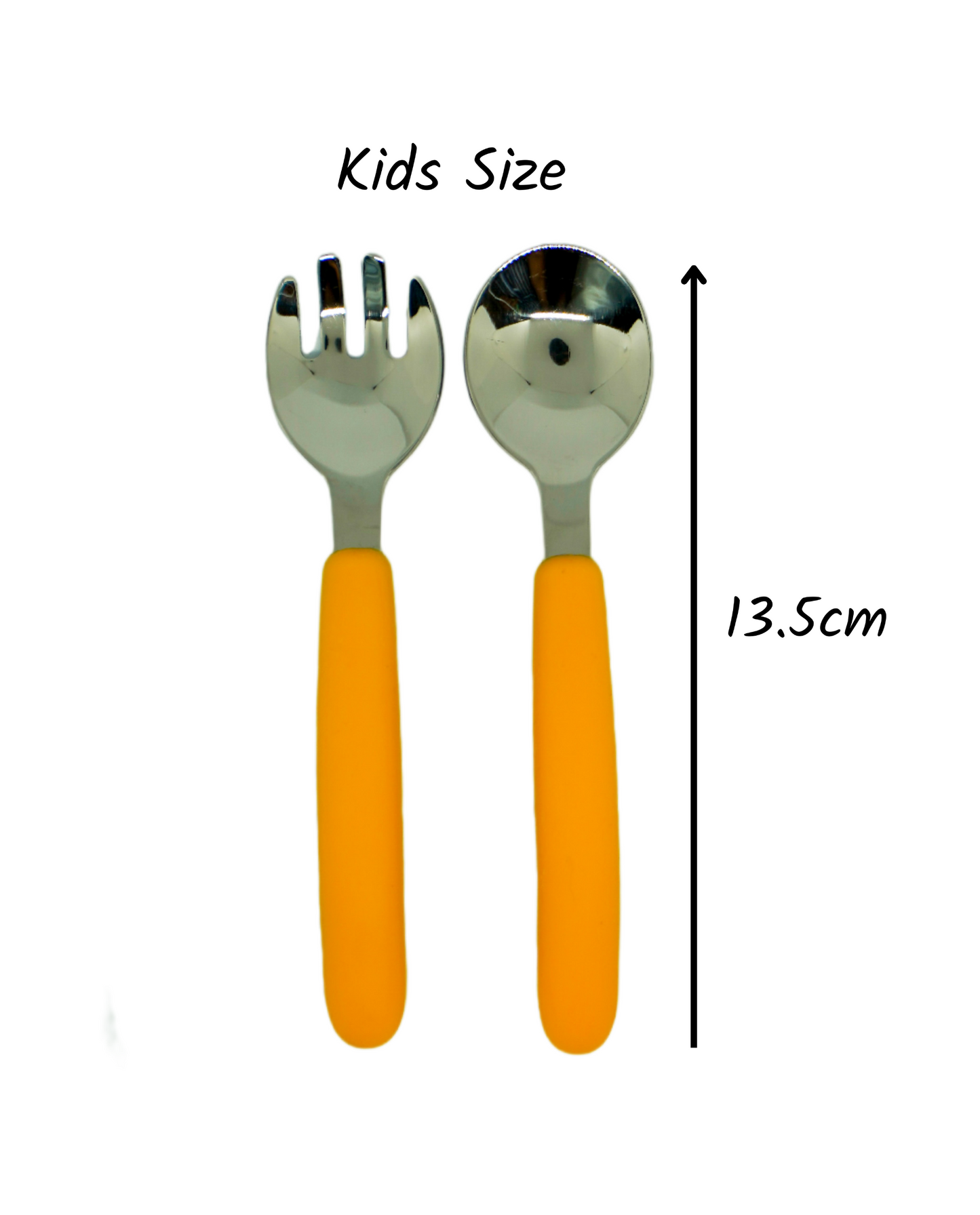 Kids Stainless Steel Cutlery Set Mindful Mealtime